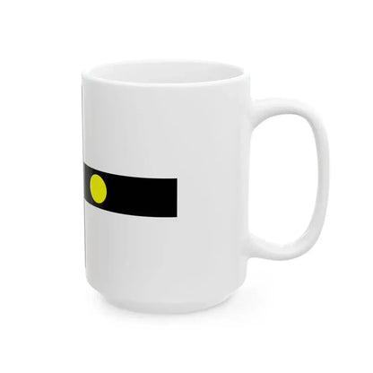 Flag of Tourcoing (France) White Coffee Mug - Go Mug Yourself