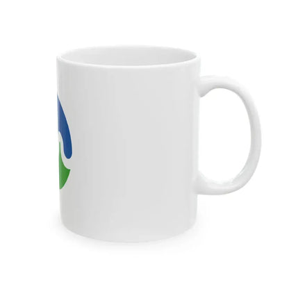Flag of Towada Aomori (Japan) White Coffee Mug - Go Mug Yourself