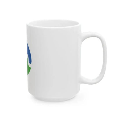 Flag of Towada Aomori (Japan) White Coffee Mug - Go Mug Yourself