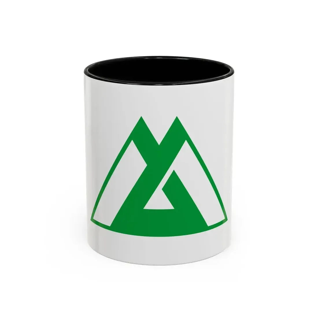 Flag of Toyama Prefecture Japan - Accent Coffee Mug 11oz Black - Go Mug Yourself