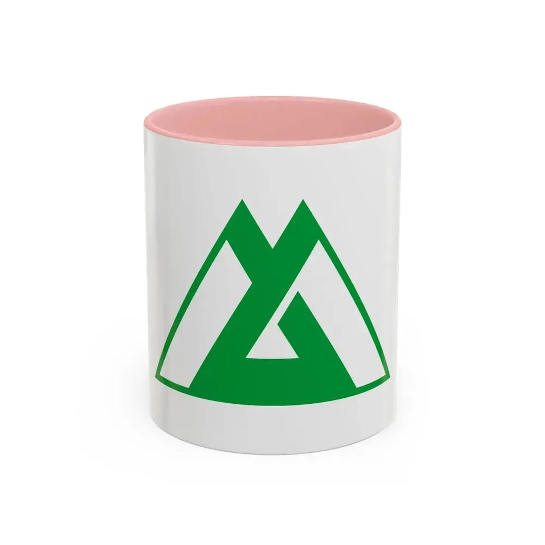Flag of Toyama Prefecture Japan - Accent Coffee Mug 11oz Pink - Go Mug Yourself
