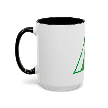 Flag of Toyama Prefecture Japan - Accent Coffee Mug - Go Mug Yourself