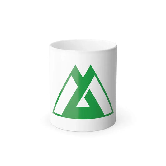 Flag of Toyama Prefecture Japan - Color Changing Coffee Mug 11oz - Go Mug Yourself
