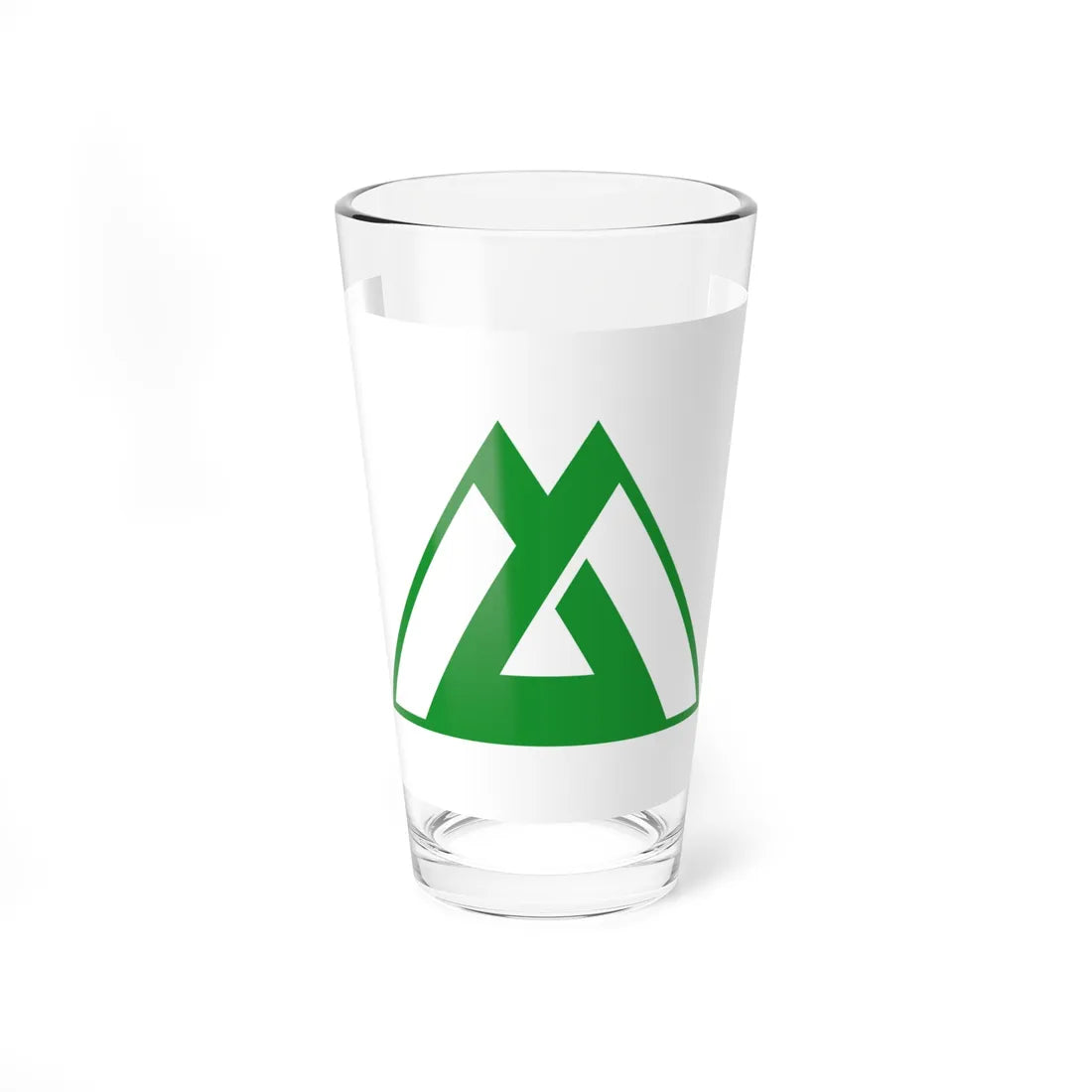 Flag of Toyama Prefecture (Japan) Pint Glass 16oz 16oz - Go Mug Yourself