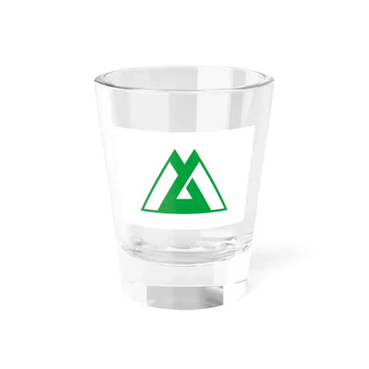 Flag of Toyama Prefecture Japan - Shot Glass 1.5oz 1.5oz - Go Mug Yourself