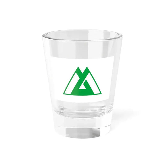 Flag of Toyama Prefecture Japan - Shot Glass 1.5oz 1.5oz - Go Mug Yourself