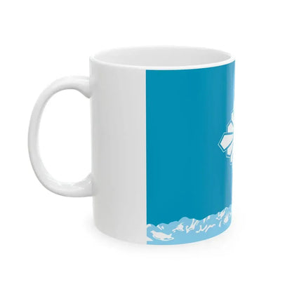 Flag of Toyama Toyama (Japan) White Coffee Mug - Go Mug Yourself