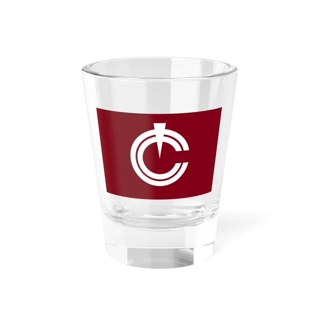 Flag of Toyo Kochi (Japan) Shot Glass 1.5oz 1.5oz - Go Mug Yourself