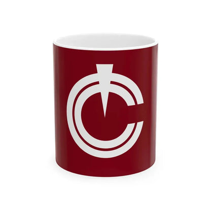 Flag of Toyo Kochi (Japan) White Coffee Mug 11oz - Go Mug Yourself