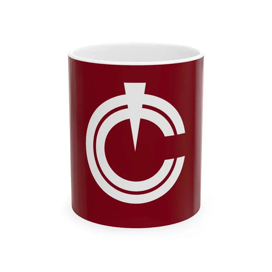Flag of Toyo Kochi (Japan) White Coffee Mug 11oz - Go Mug Yourself
