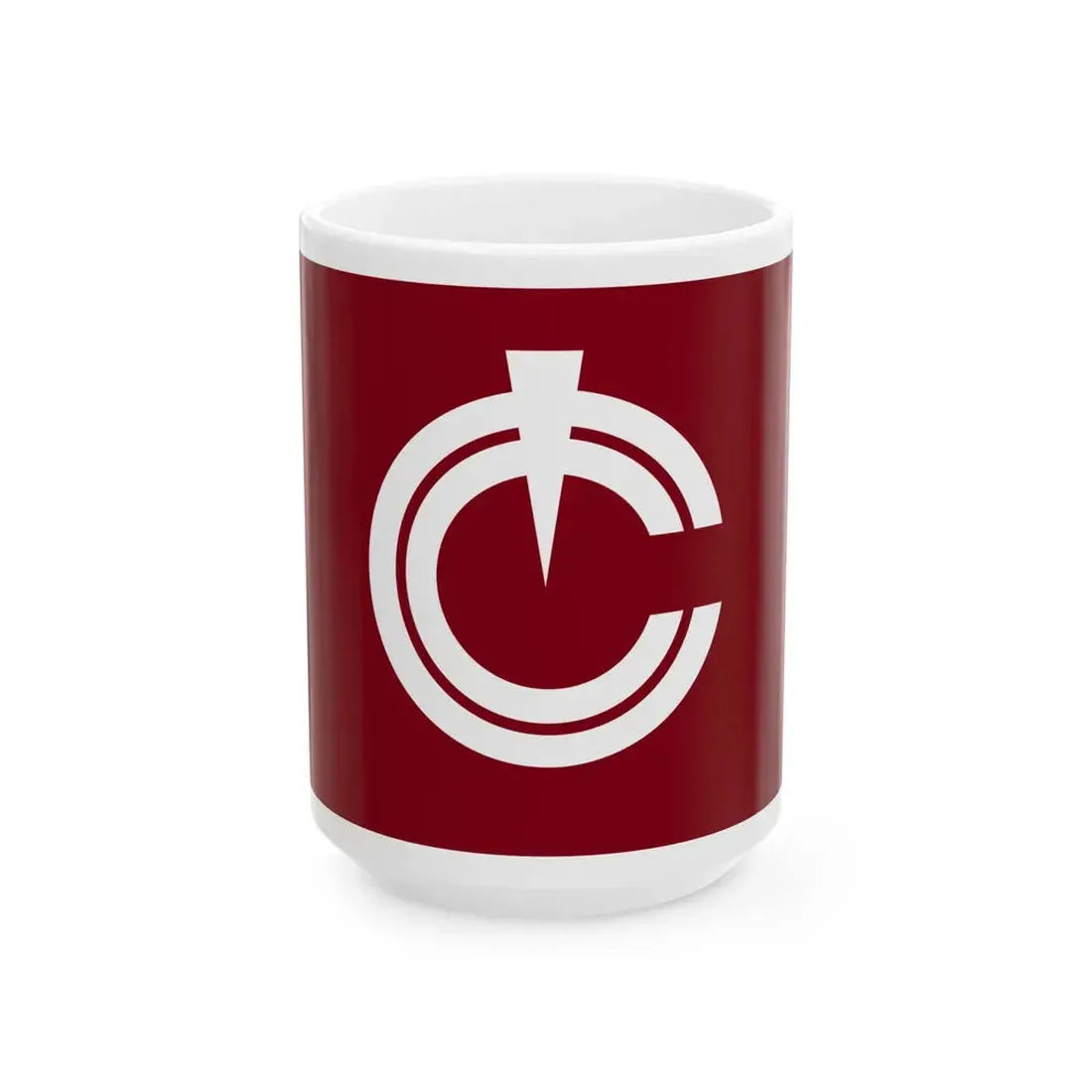 Flag of Toyo Kochi (Japan) White Coffee Mug 15oz - Go Mug Yourself