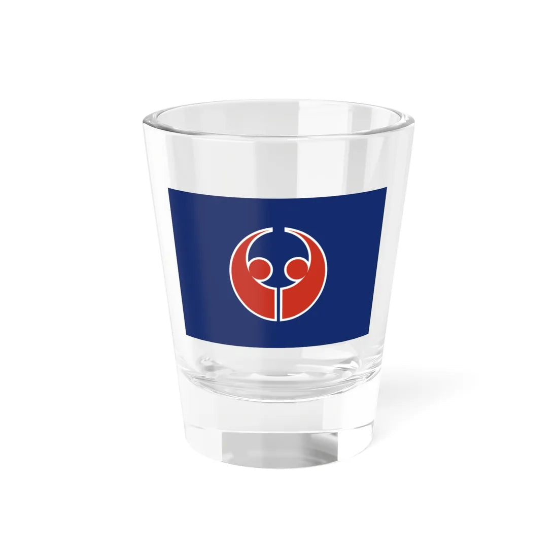 Flag of Toyoake Aichi (Japan) Shot Glass 1.5oz 1.5oz - Go Mug Yourself