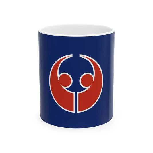 Flag of Toyoake Aichi (Japan) White Coffee Mug 11oz - Go Mug Yourself