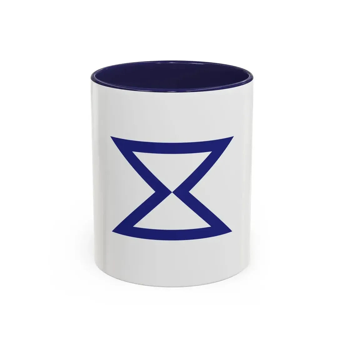Flag of Toyohashi Aichi Japan - Accent Coffee Mug 11oz Navy - Go Mug Yourself