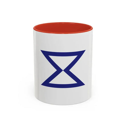 Flag of Toyohashi Aichi Japan - Accent Coffee Mug 11oz Red - Go Mug Yourself