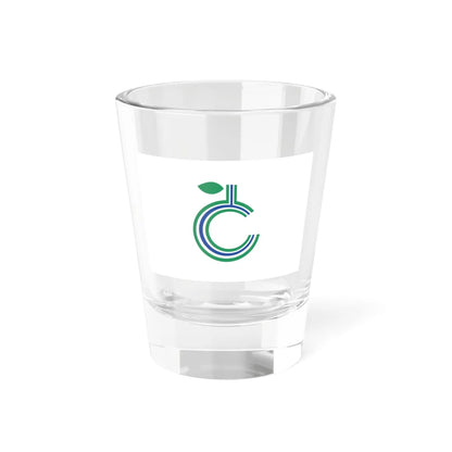 Flag of Toyohira Ward Sapporo Hokkaido (Japan) Shot Glass 1.5oz 1.5oz - Go Mug Yourself