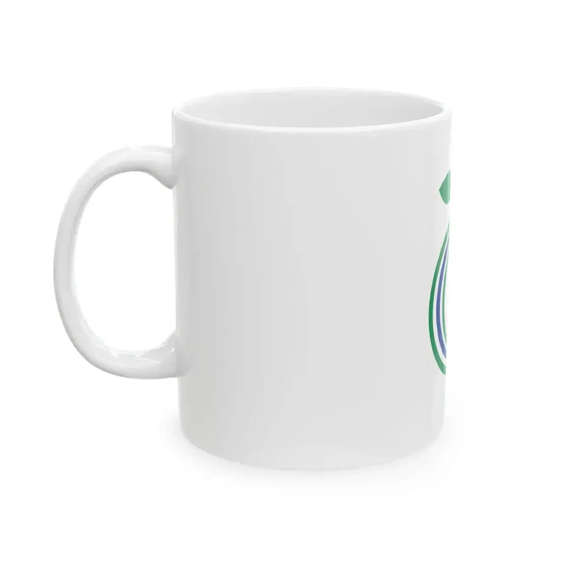 Flag of Toyohira Ward Sapporo Hokkaido (Japan) White Coffee Mug - Go Mug Yourself