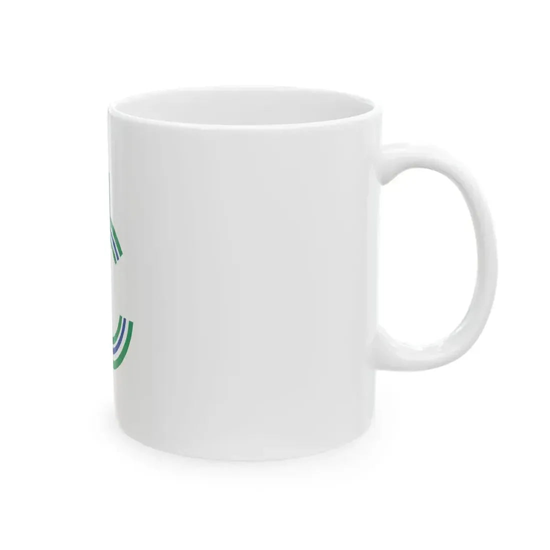 Flag of Toyohira Ward Sapporo Hokkaido (Japan) White Coffee Mug - Go Mug Yourself