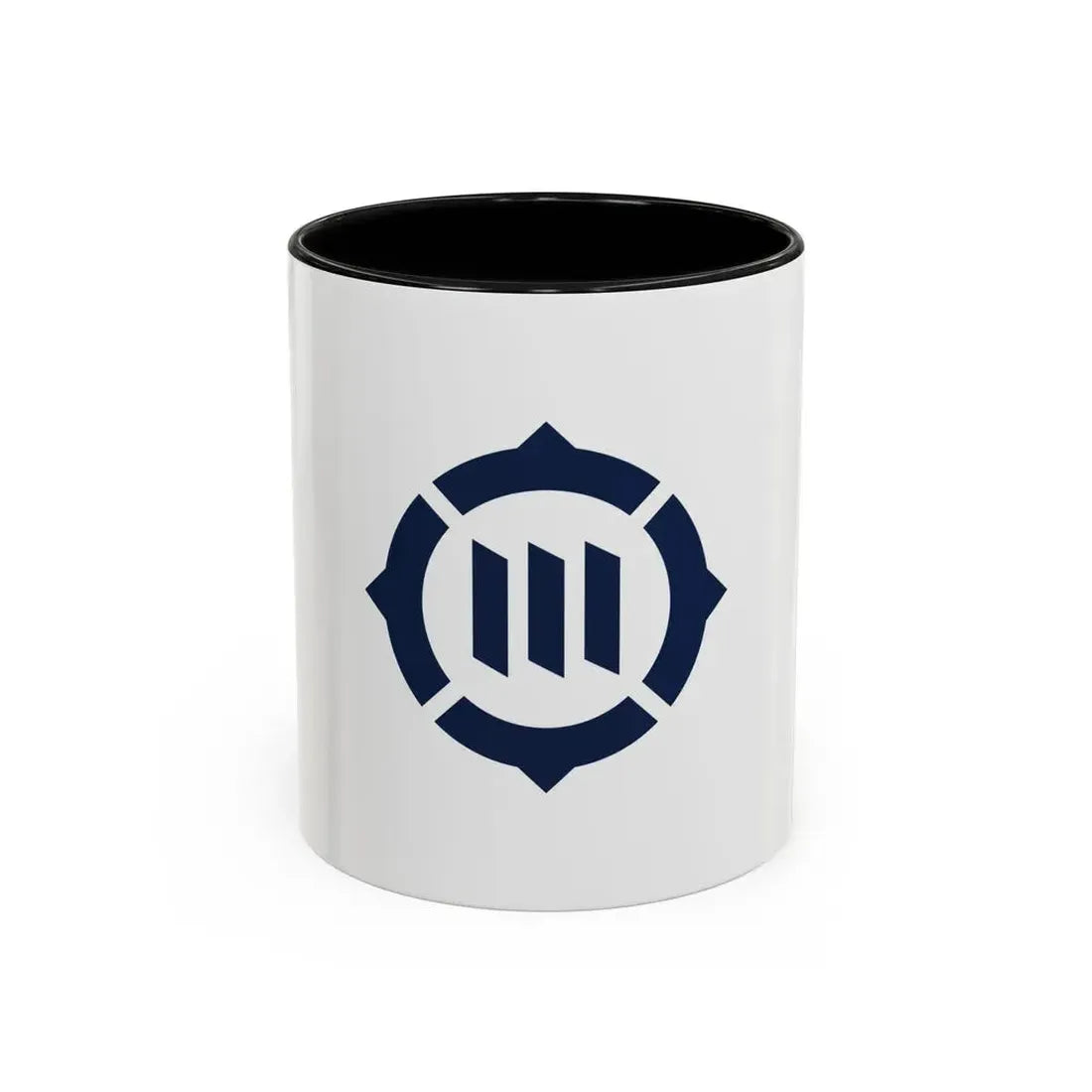 Flag of Toyokawa Aichi Japan - Accent Coffee Mug 11oz Black - Go Mug Yourself