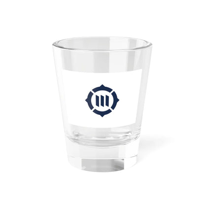 Flag of Toyokawa Aichi (Japan) Shot Glass 1.5oz 1.5oz - Go Mug Yourself