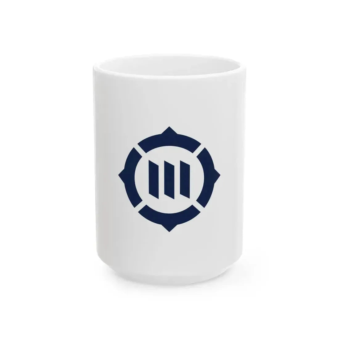 Flag of Toyokawa Aichi Japan - White Coffee Mug 15oz - Go Mug Yourself