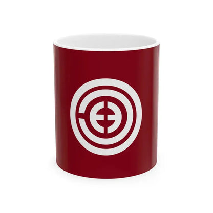 Flag of Toyokoro Hokkaido (Japan) White Coffee Mug 11oz - Go Mug Yourself