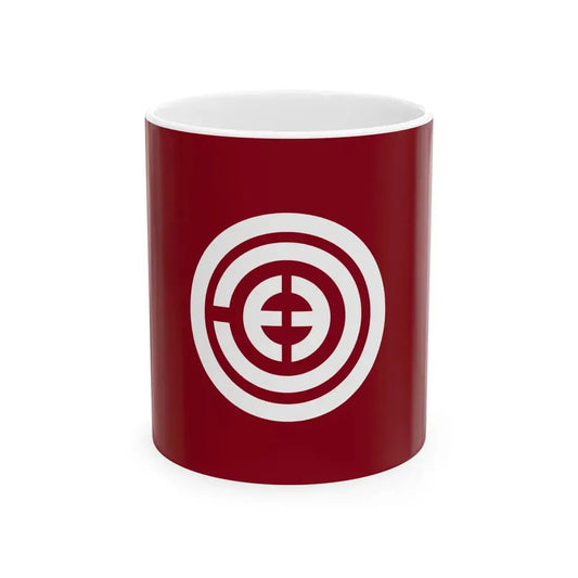 Flag of Toyokoro Hokkaido (Japan) White Coffee Mug 11oz - Go Mug Yourself