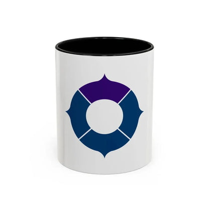 Flag of Toyonaka Osaka Japan - Accent Coffee Mug 11oz Black - Go Mug Yourself