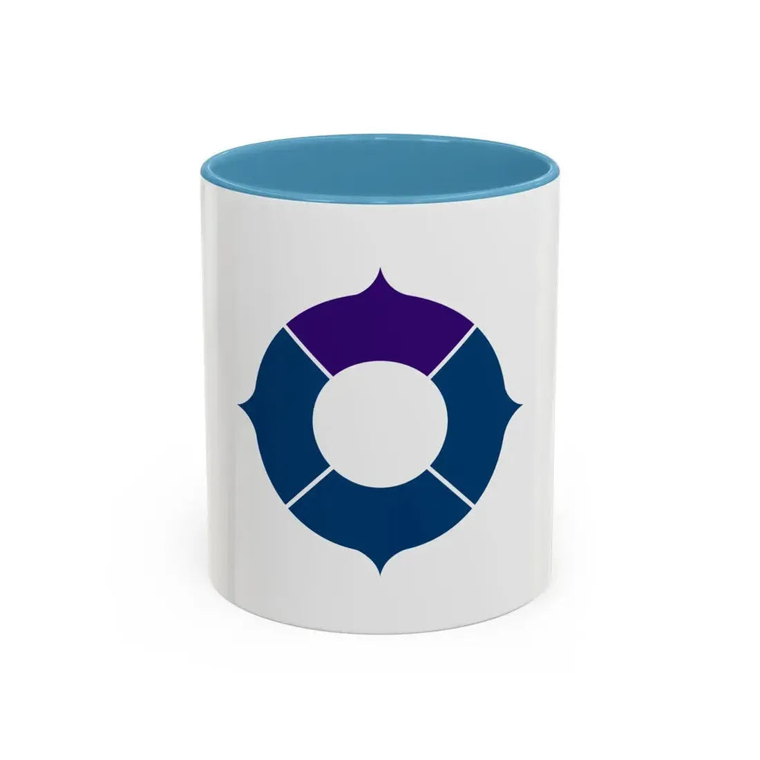 Flag of Toyonaka Osaka Japan - Accent Coffee Mug 11oz Light Blue - Go Mug Yourself