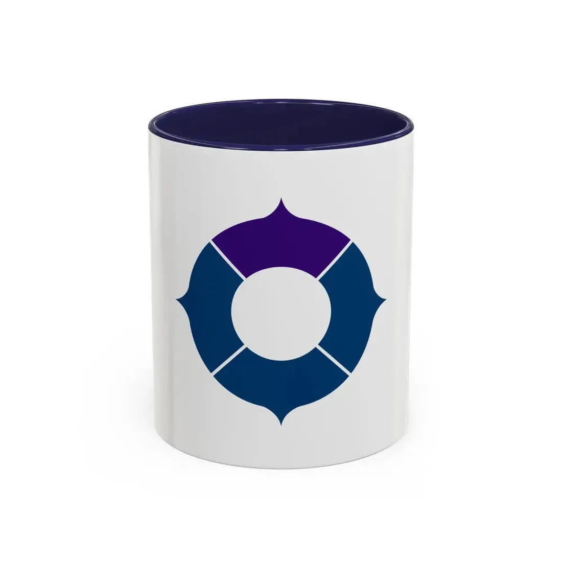 Flag of Toyonaka Osaka Japan - Accent Coffee Mug 11oz Navy - Go Mug Yourself