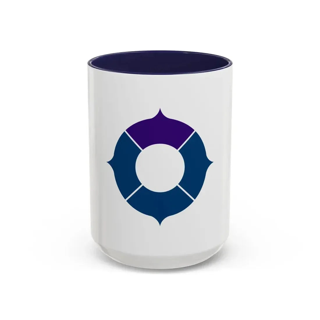 Flag of Toyonaka Osaka Japan - Accent Coffee Mug 15oz Navy - Go Mug Yourself