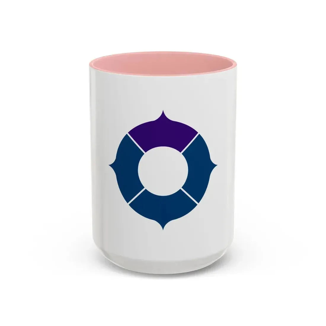 Flag of Toyonaka Osaka Japan - Accent Coffee Mug 15oz Pink - Go Mug Yourself