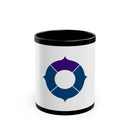 Flag of Toyonaka Osaka Japan - Black Coffee Mug 11oz - Go Mug Yourself