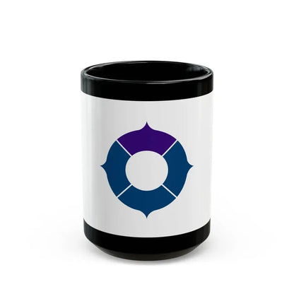 Flag of Toyonaka Osaka Japan - Black Coffee Mug 15oz - Go Mug Yourself