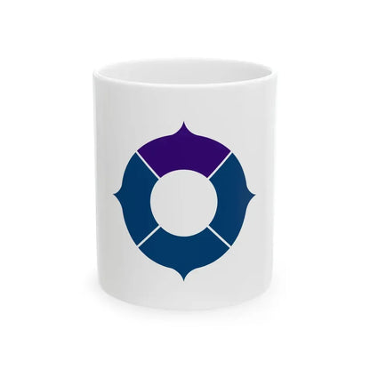 Flag of Toyonaka Osaka Japan - White Coffee Mug 11oz - Go Mug Yourself