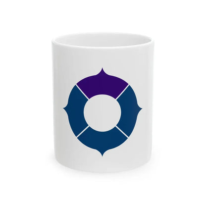 Flag of Toyonaka Osaka Japan - White Coffee Mug 11oz - Go Mug Yourself