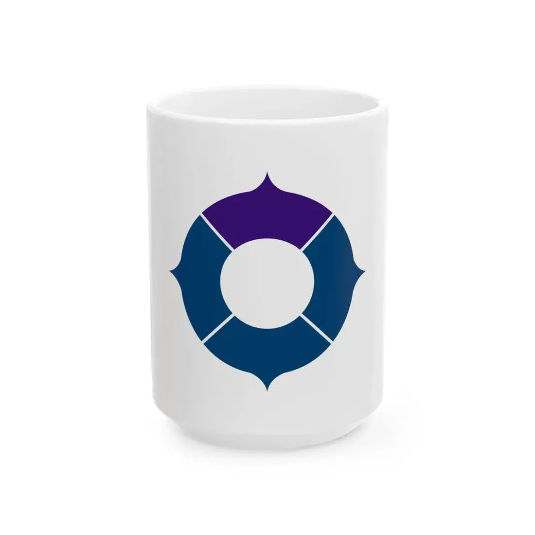Flag of Toyonaka Osaka (Japan) White Coffee Mug 15oz - Go Mug Yourself