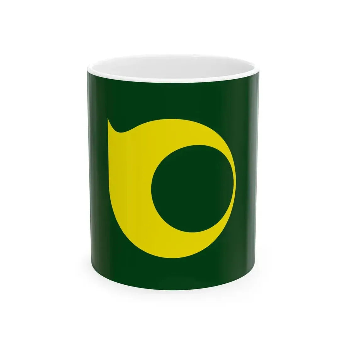 Flag of Toyone Aichi (Japan) White Coffee Mug 11oz - Go Mug Yourself