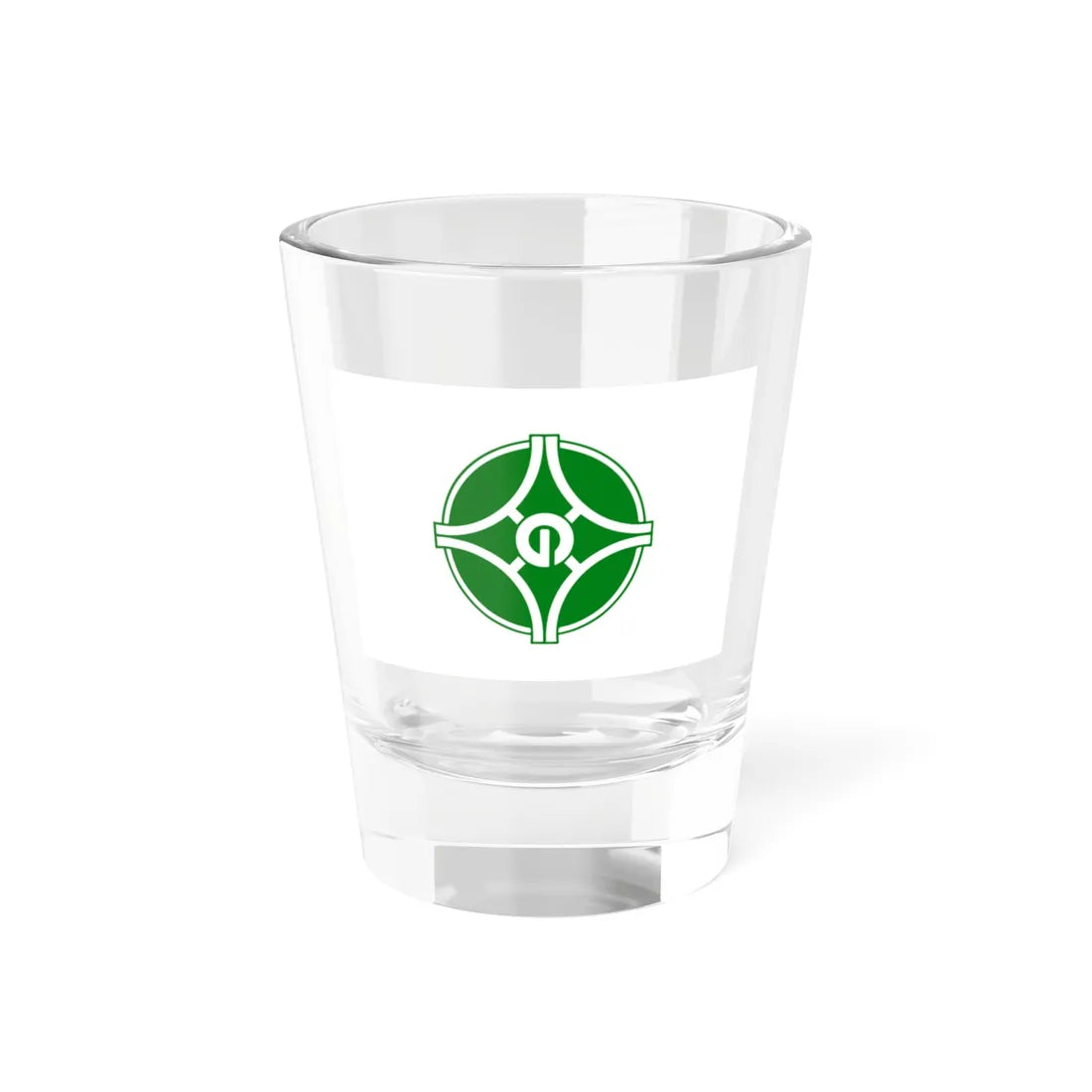 Flag of Toyono Osaka (Japan) Shot Glass 1.5oz 1.5oz - Go Mug Yourself