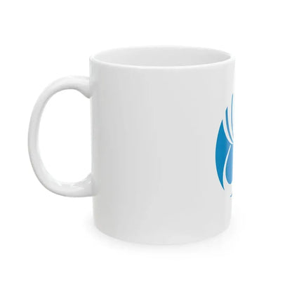 Flag of Toyooka Hyogo (Japan) White Coffee Mug - Go Mug Yourself