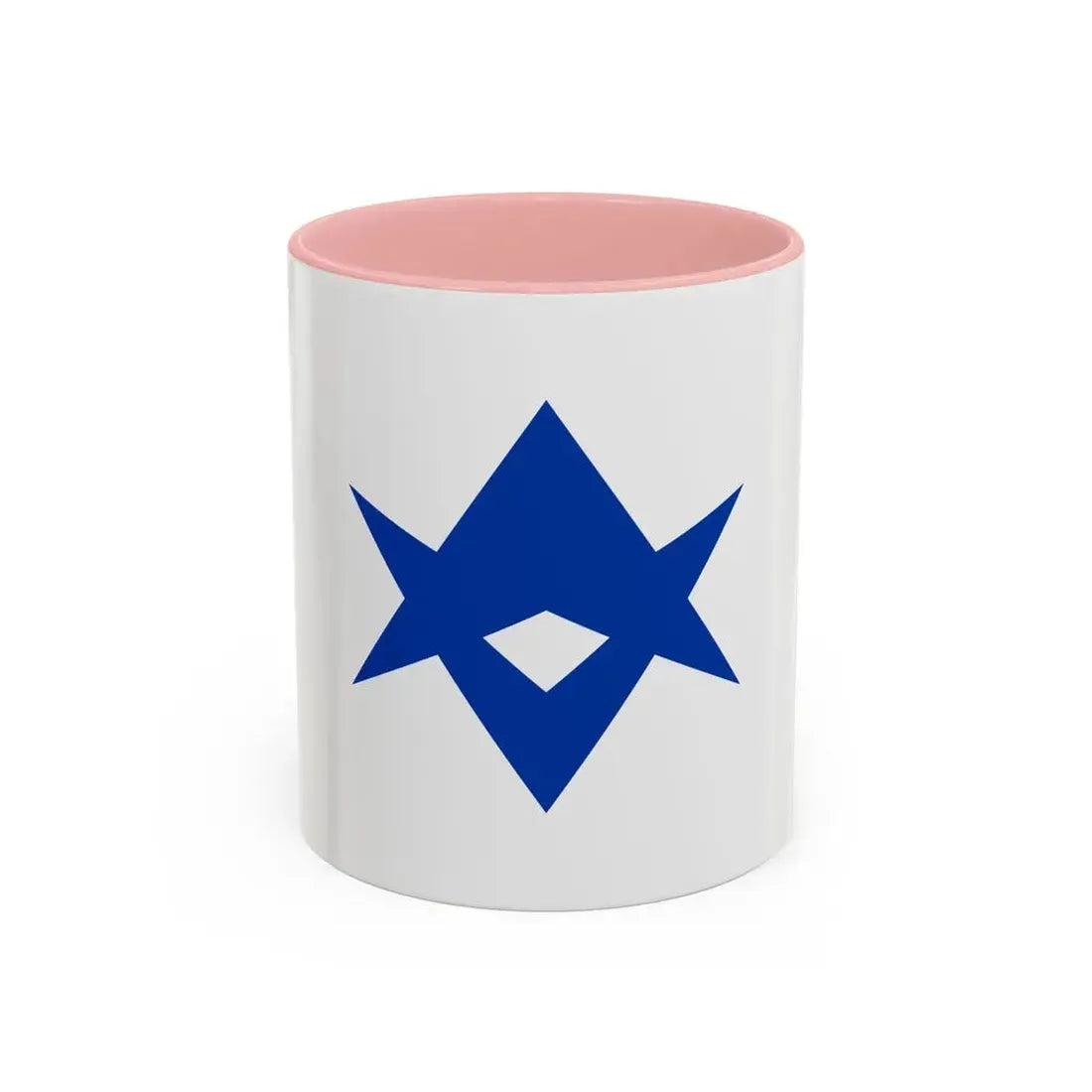 Flag of Toyota Aichi Japan - Accent Coffee Mug 11oz Pink - Go Mug Yourself