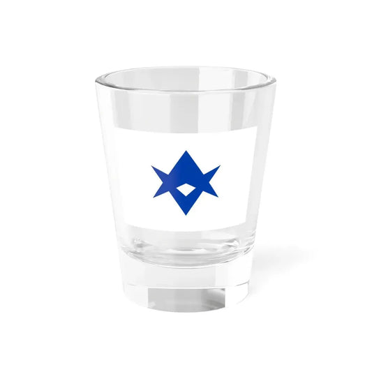 Flag of Toyota Aichi Japan - Shot Glass 1.5oz 1.5oz - Go Mug Yourself
