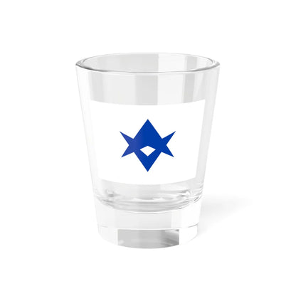 Flag of Toyota Aichi (Japan) Shot Glass 1.5oz 1.5oz - Go Mug Yourself