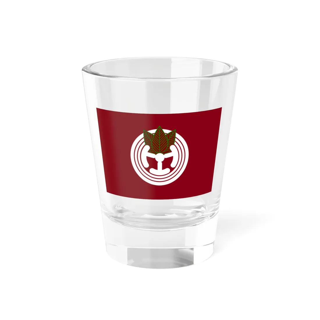 Flag of Toyotomi Hokkaido (Japan) Shot Glass 1.5oz 1.5oz - Go Mug Yourself