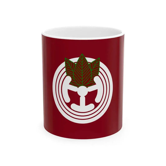 Flag of Toyotomi Hokkaido (Japan) White Coffee Mug 11oz - Go Mug Yourself