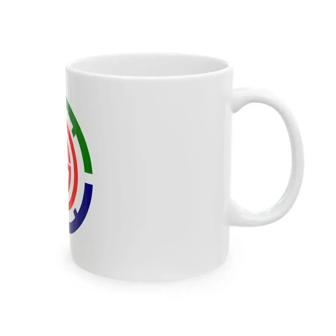 Flag of Toyoura Hokkaido (Japan) White Coffee Mug - Go Mug Yourself