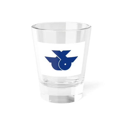 Flag of Toyoyama Aichi (Japan) Shot Glass 1.5oz 1.5oz - Go Mug Yourself