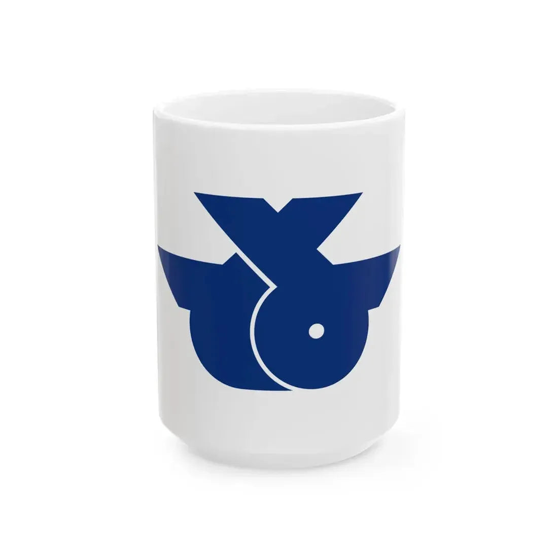 Flag of Toyoyama Aichi (Japan) White Coffee Mug 15oz - Go Mug Yourself