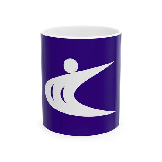 Flag of Tozawa Yamagata (Japan) White Coffee Mug 11oz - Go Mug Yourself