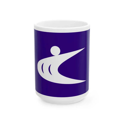 Flag of Tozawa Yamagata (Japan) White Coffee Mug 15oz - Go Mug Yourself